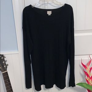 Lightweight Black Sweater